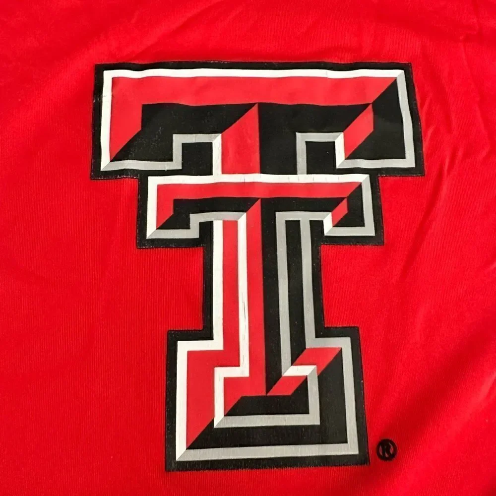 EUC - 2 Dri Fit Boys T-Shirts - Black Nike Pro XL - Red Texas Tech Red Raiders